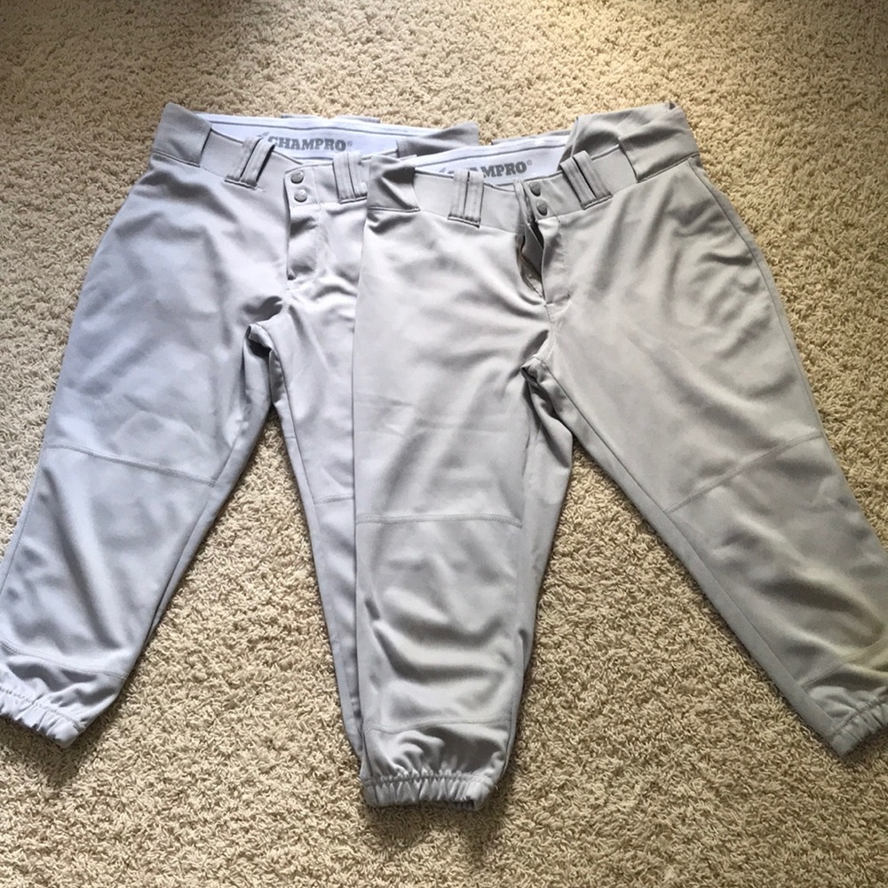 Set of Champro Adult Softball Pants